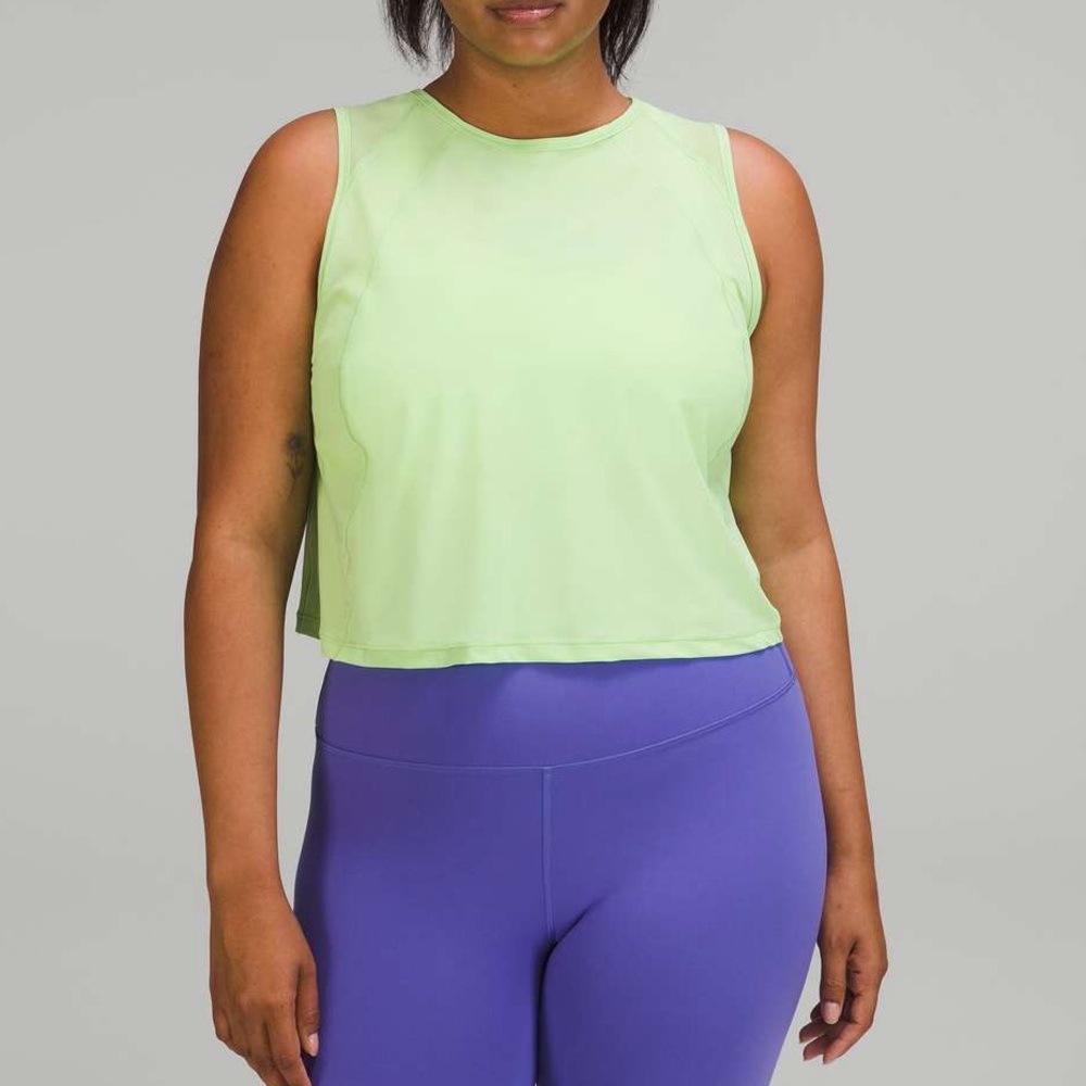 (NWOT) Lululemon Sculpt Cropped Tank Top